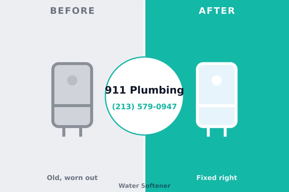 Before and after: plumbing repair Holiday Island, AR